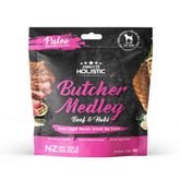 Absolute Holistic Butcher Medley Beef & Hoki Air Dried Dog Treats 100G