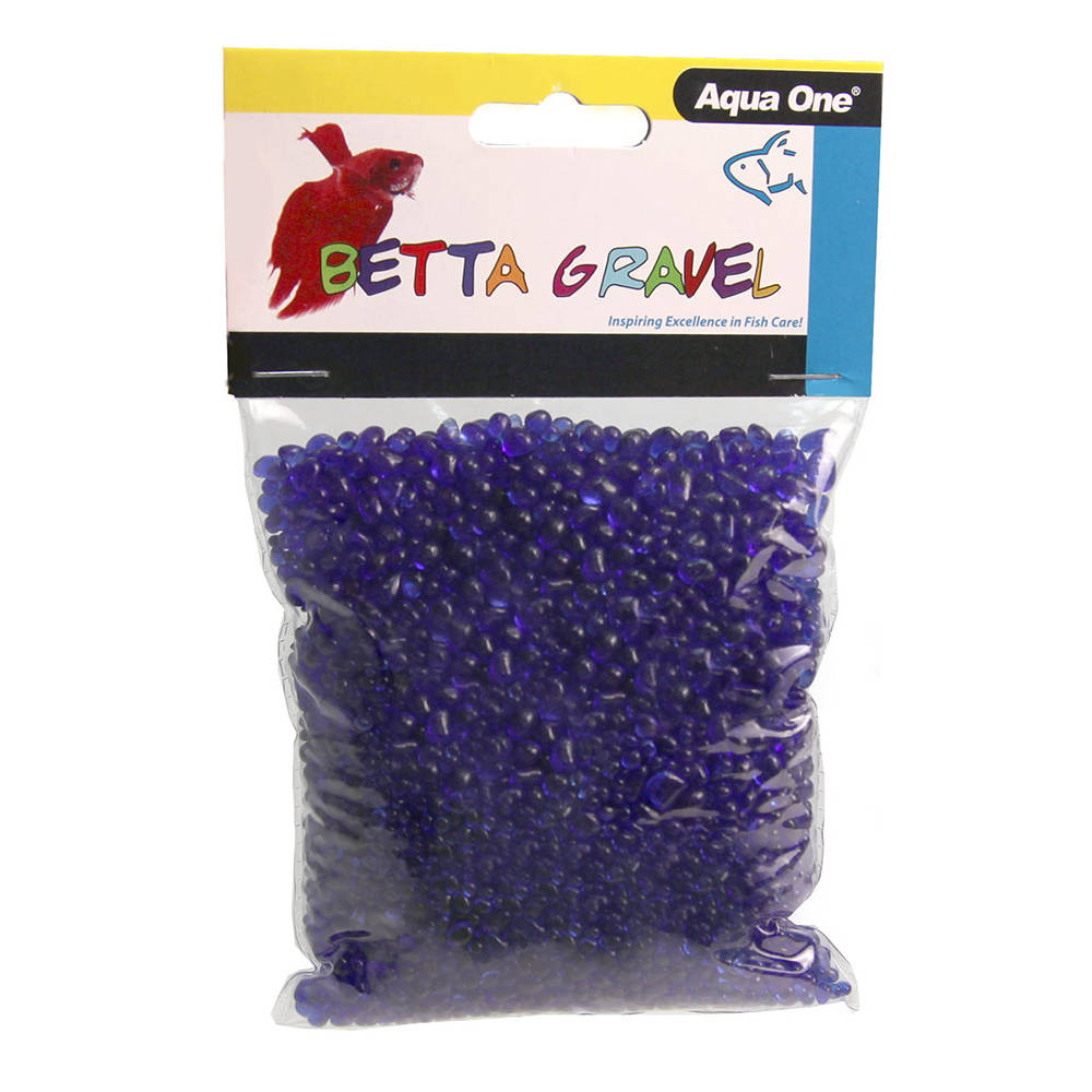 Aqua One Betta Gravel Glass Purple 350G