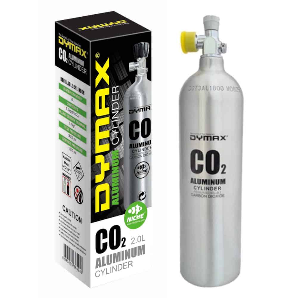 Dymax CO2 Aluminium Cylinder 2L - Empty