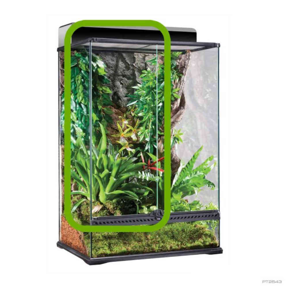 ExoTerraMediumExtraTallAllGlassTerrariumLeftHandDoorOnly