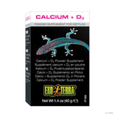 Exo Terra Calcium + D3 Powder 40G