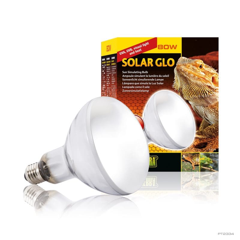 Exo Terra Solar Glo 80w Self Ballasted UV Heat Lamp