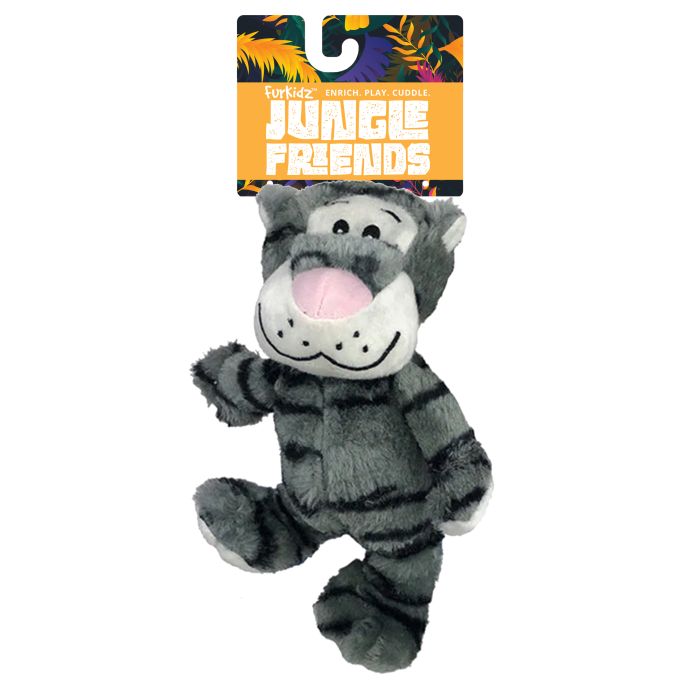 Furkidz Jungle Friends Tiger 20CM