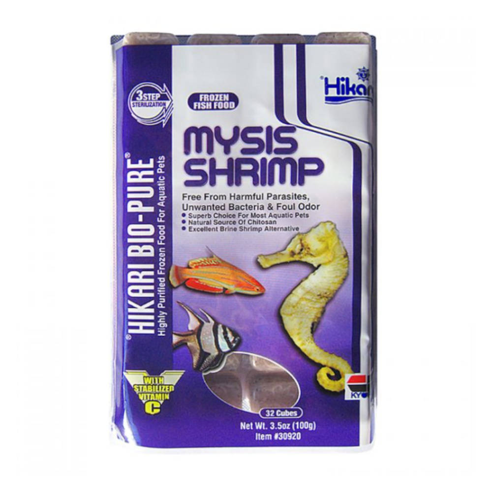 Hikari Mysis Shrimp 100g - 32 Cubes Frozen