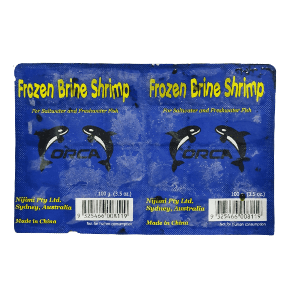 Orca Frozen Brine Shrimp 100G 24 Cubes