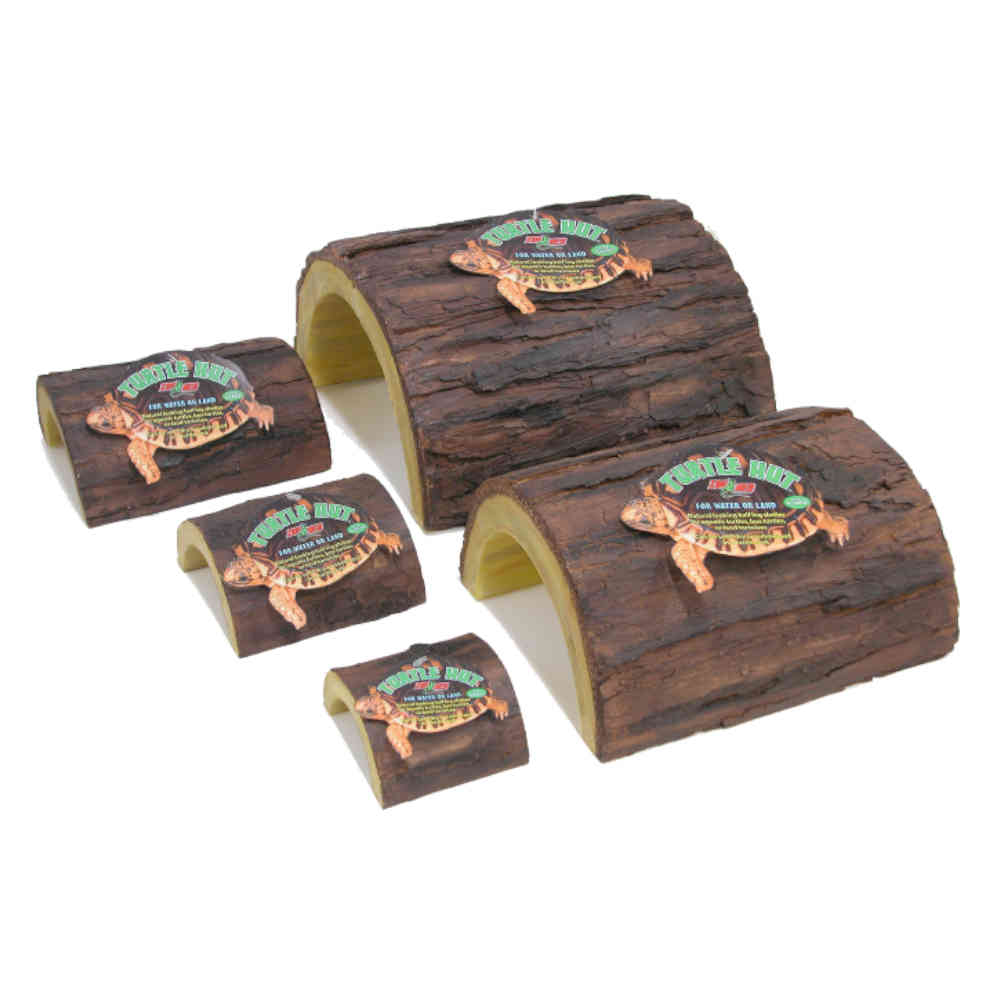 ZooMedReptileHutHalfLogLarge