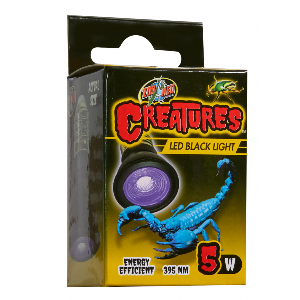 Zoo Med Creatures LED Black Light 5w