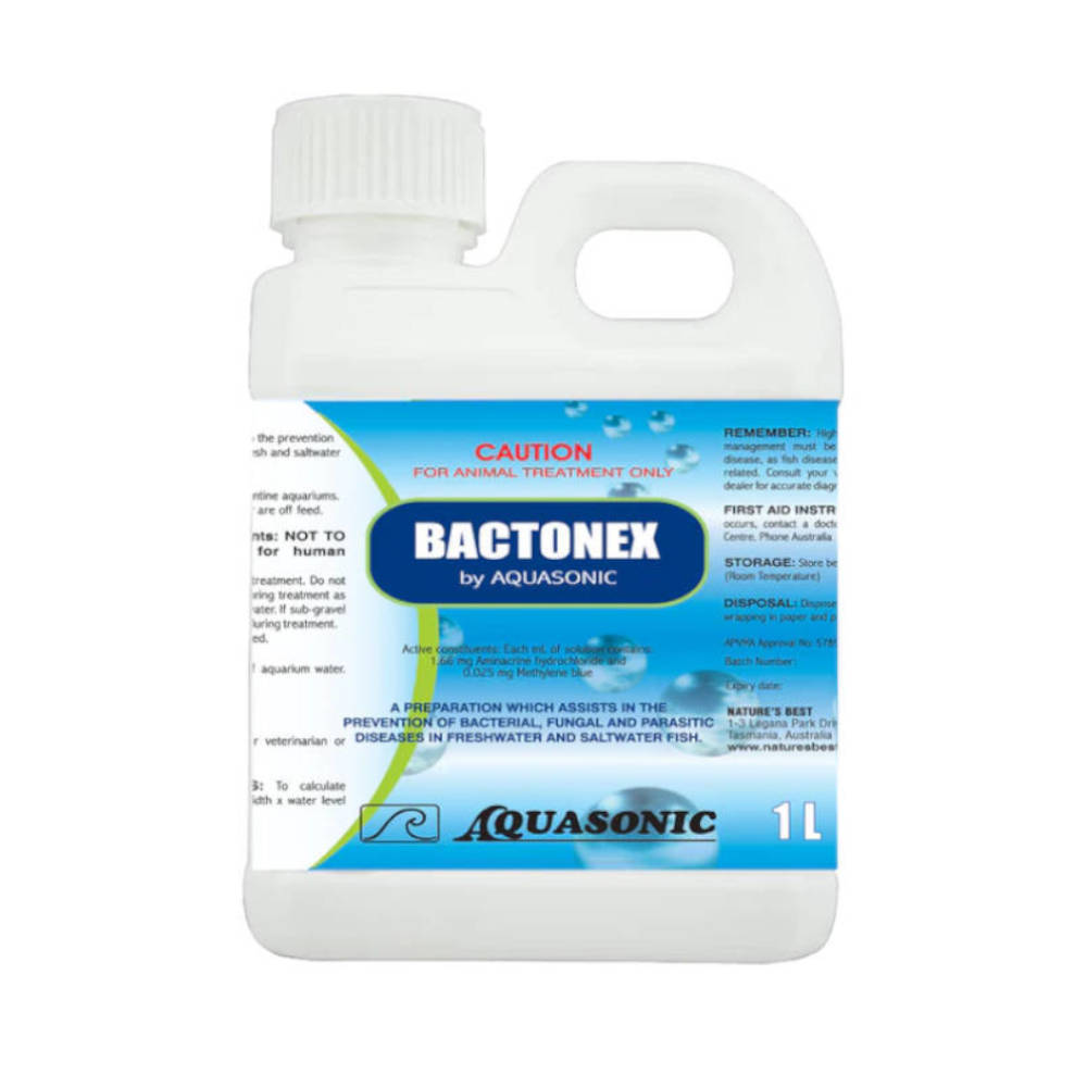 Aquasonic Bactonex Bacterial Treatment 1L