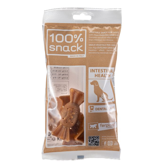 100% Snack Bone Candy Intestinal Health Small 4 Pack