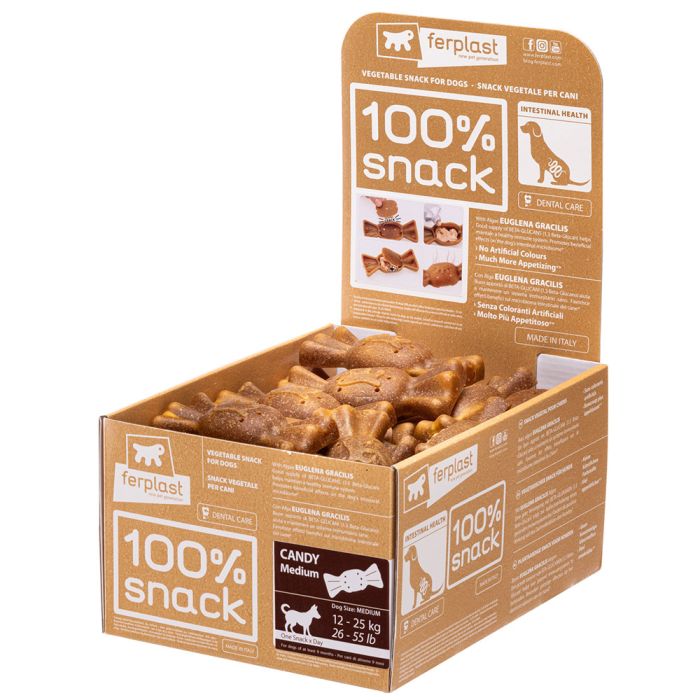 100% Snack Candy Immune System - Medium 35 Bulk Display Box