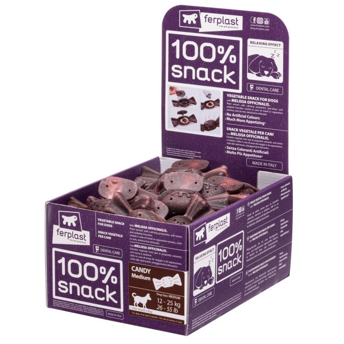 100% Snack Candy Relaxing Medium 35 Bulk Display Box