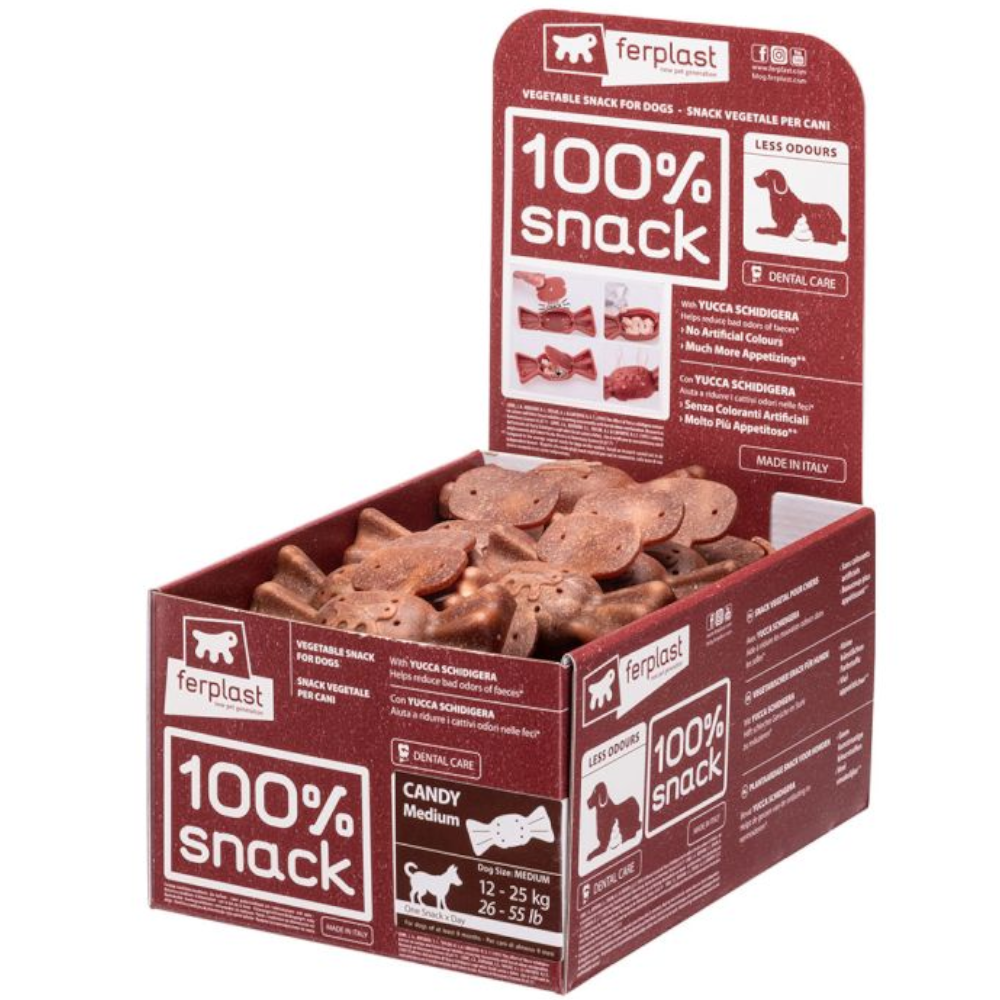 100% Snack Candy Waste Odour - Medium 35 Bulk Display Box