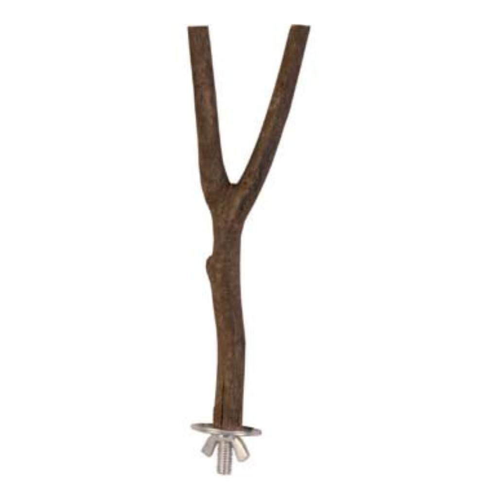 Natural Bird Y-Perch One-Sided
