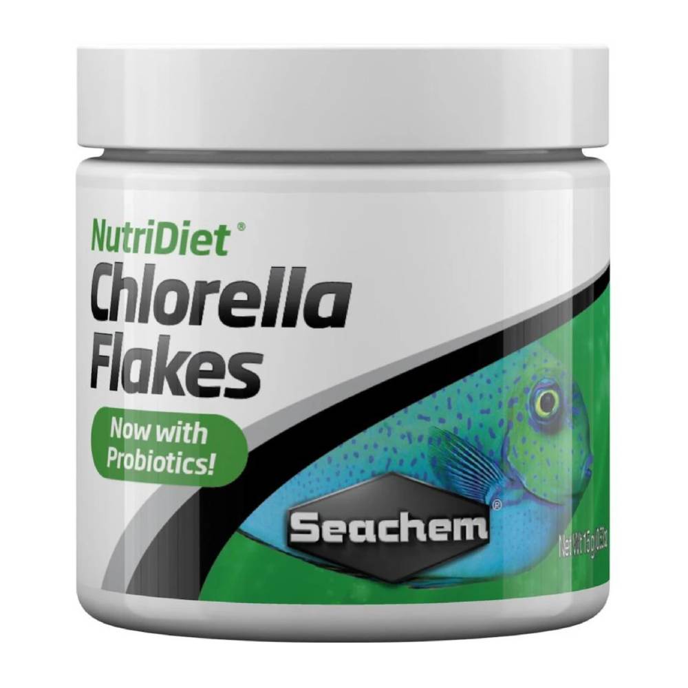 Seachem NutriDiet Chlorella Flakes with Probiotics