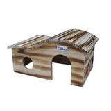 Natural Curved Roof Home