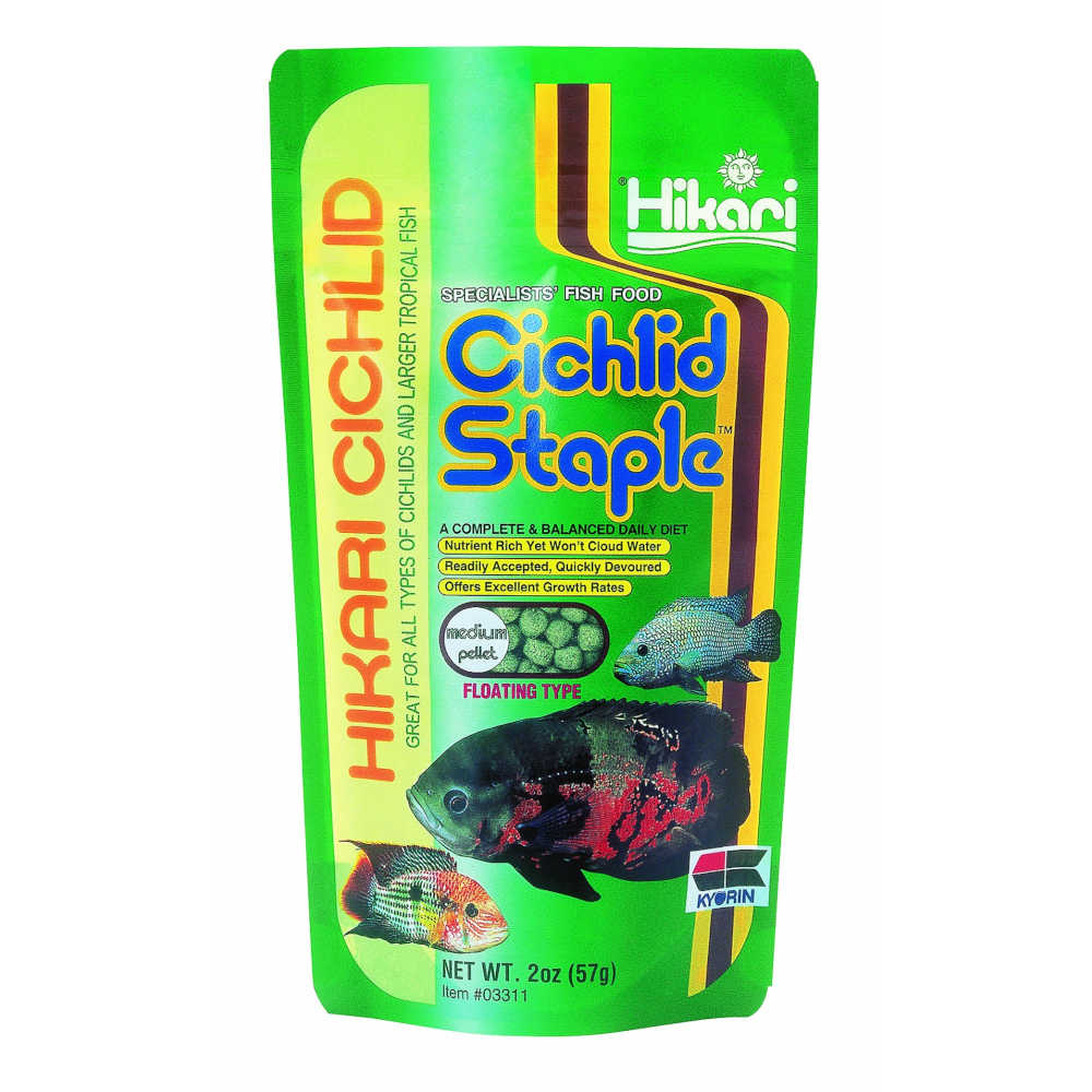 Hikari Cichlid Staple Floating Pellets - Medium, 57G image