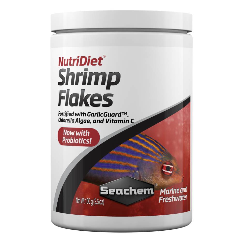 Seachem NutriDiet Shrimp Flakes with Probiotics
