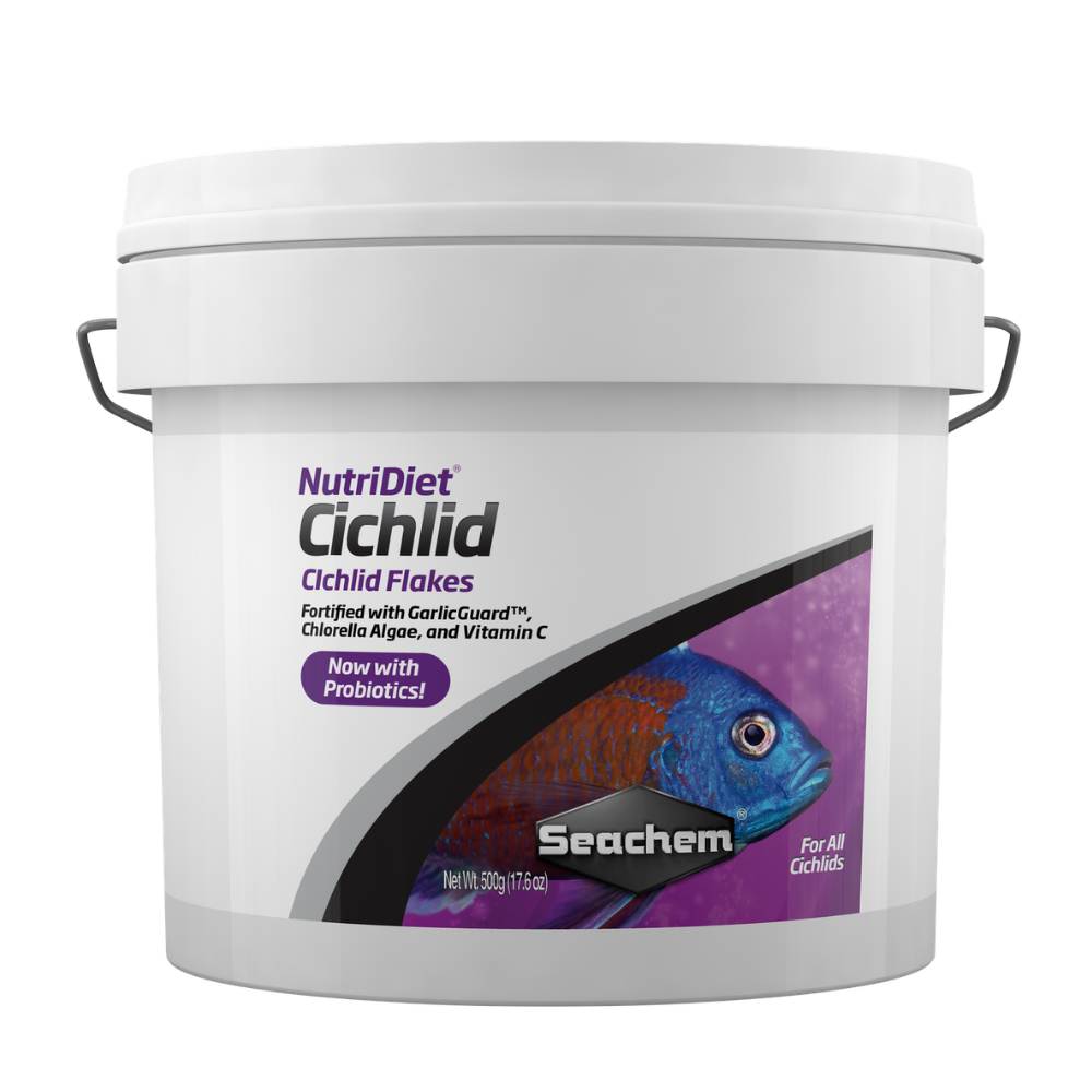 Seachem NutriDiet Cichlid Flakes with Probiotic