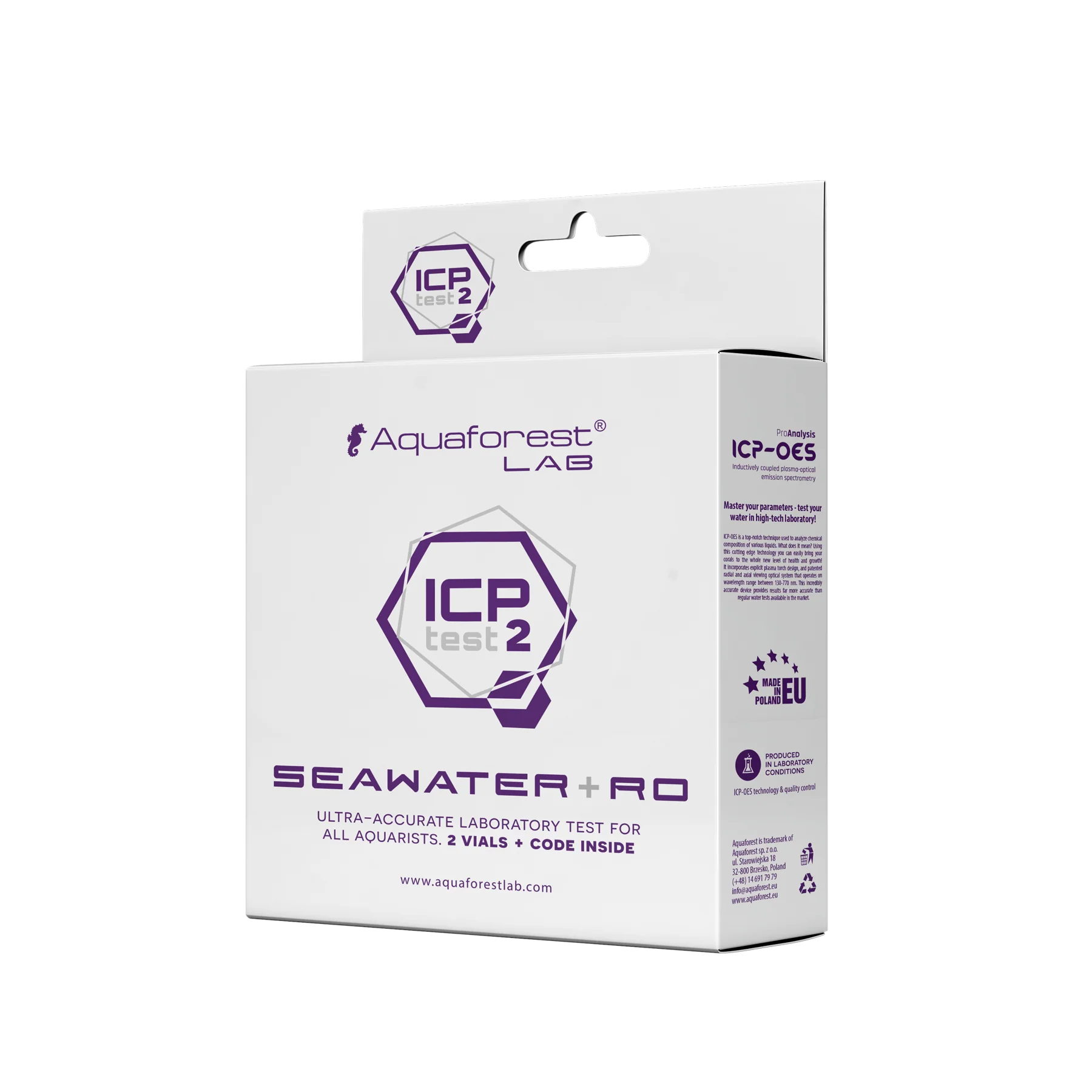 Aquaforest Marine Lab ICP Test