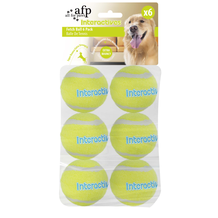 AFP Interactive Fetch Refill Balls 6 Pack
