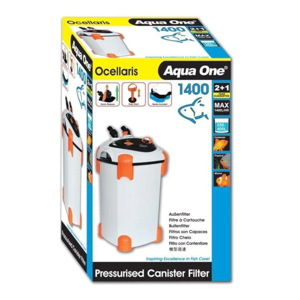 Aqua One Ocellaris 1400UVC Canister Filter