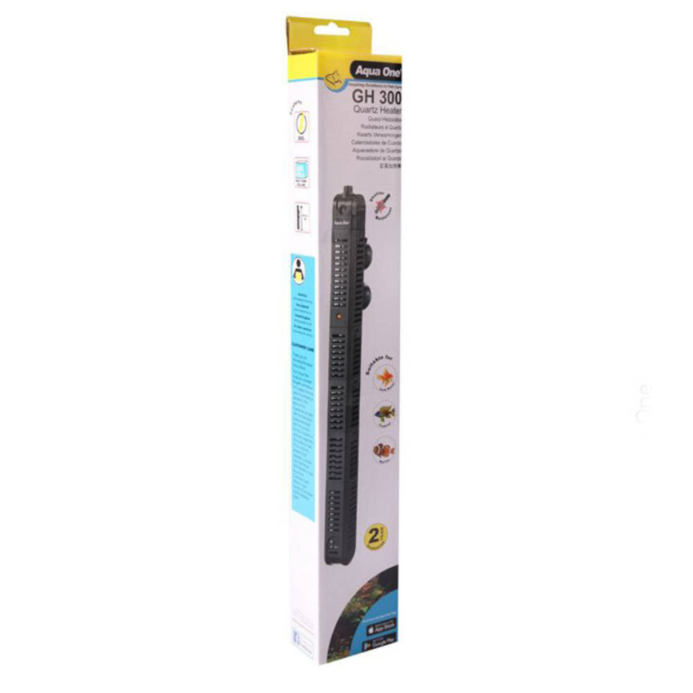 Aqua One Quartz Glass Heater - 300W