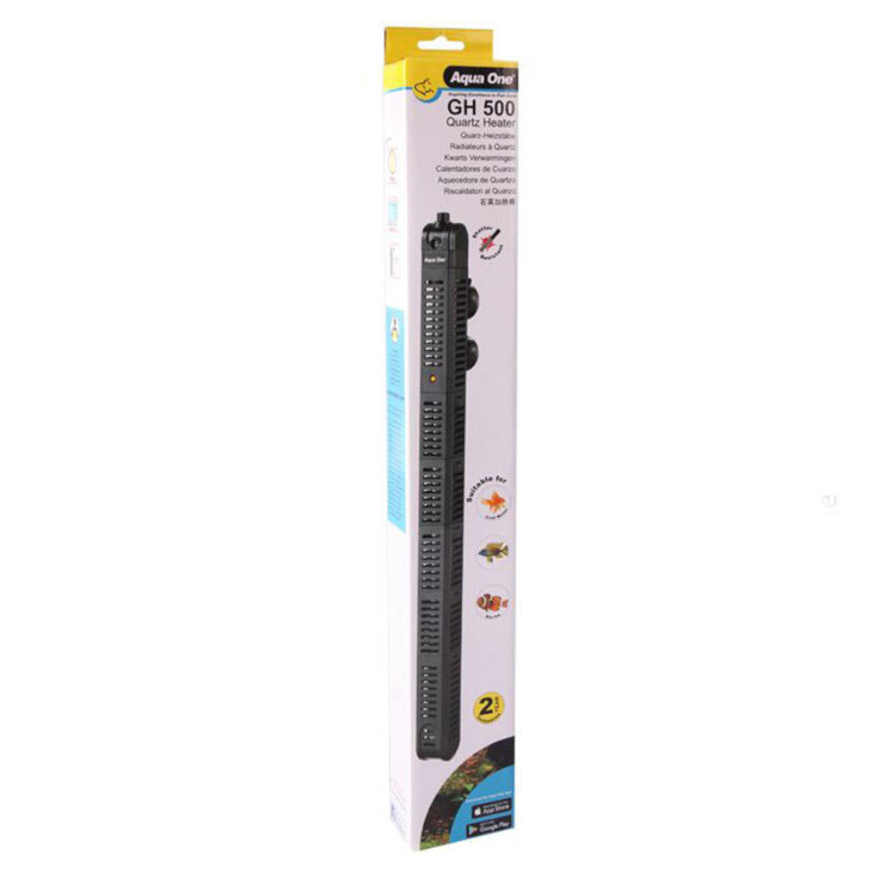 Aqua One Quartz Glass Heater - 500W