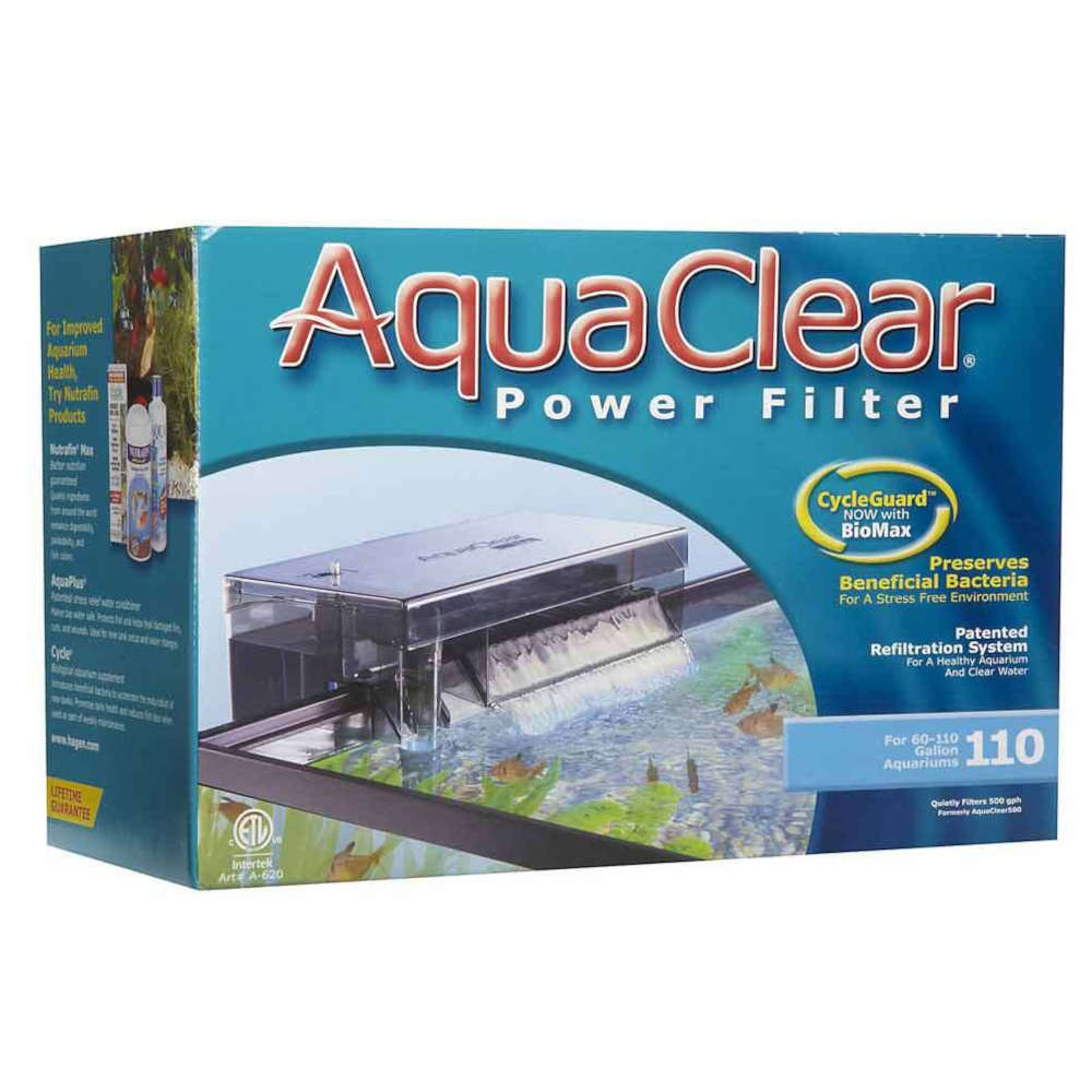 Aquaclear 110/500 Hang On Power Filter 