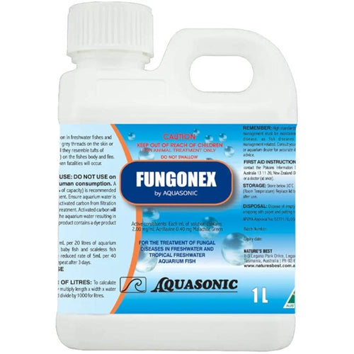 Aquasonic Fungonex Fungal Treatment image 1L