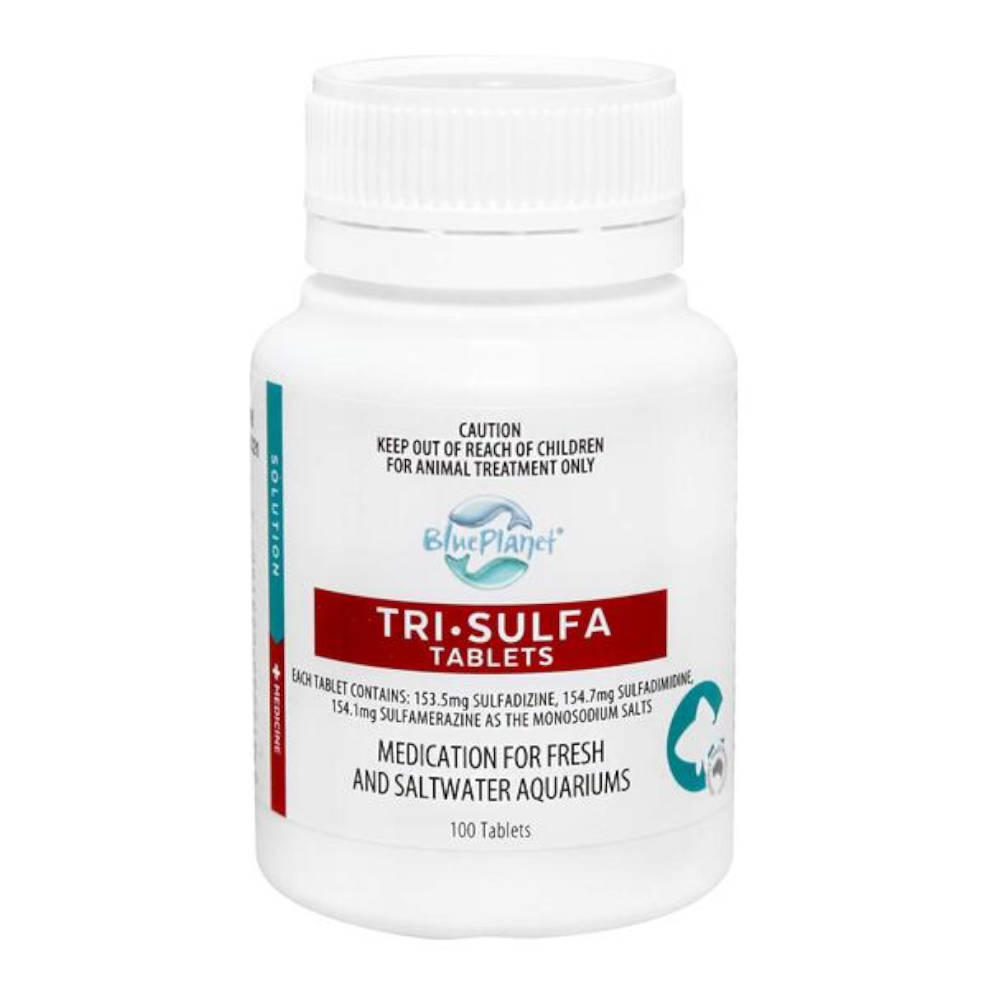 Blue Planet Tri-Sulfa Tablets 100 Tabs