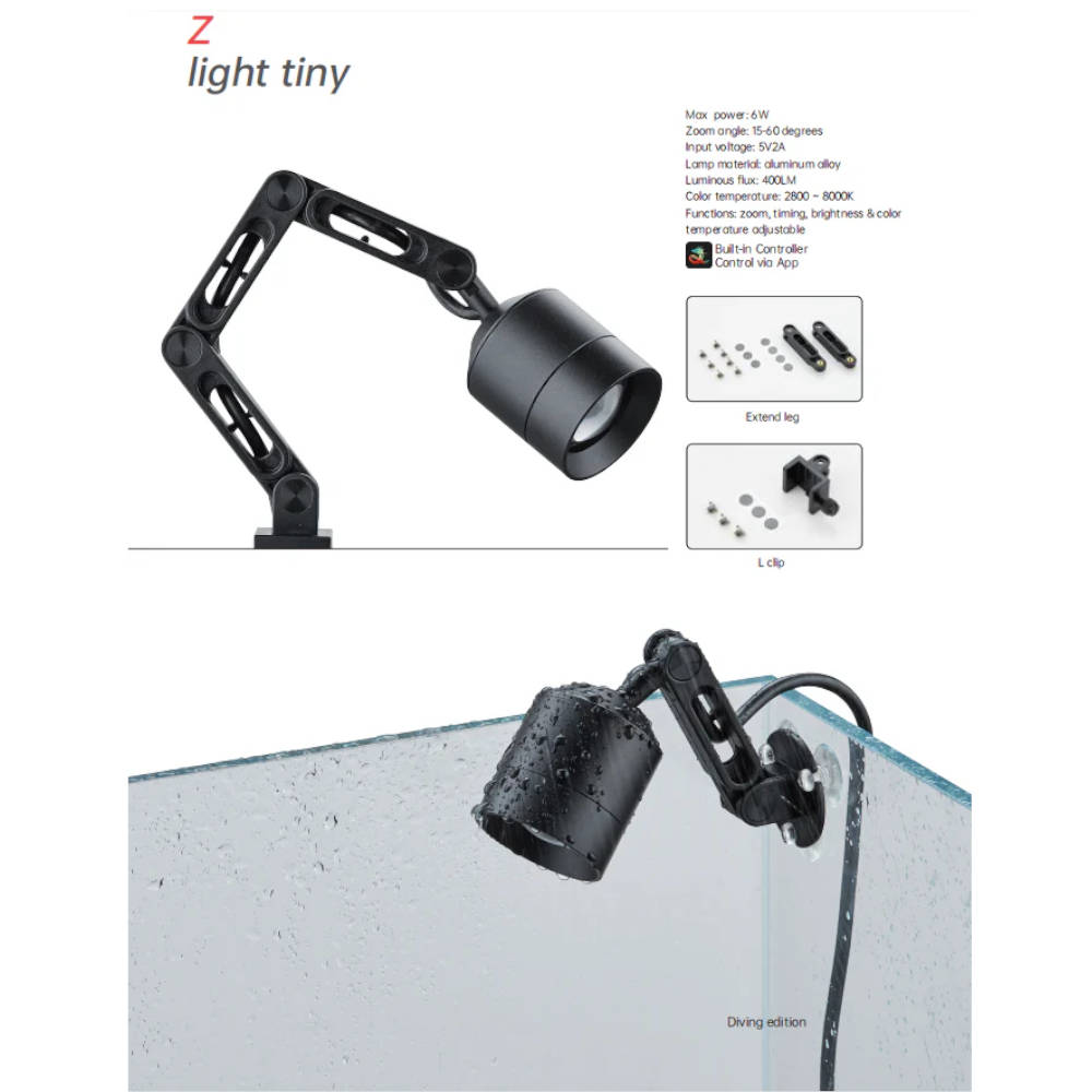 Chihiros Z Light Tiny LED Light (6W 400LM)