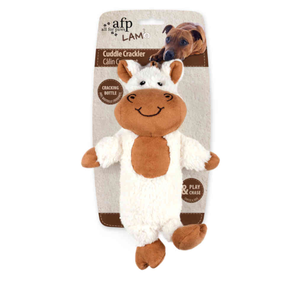 CuddleCracklersHorseDogToy28x19cm