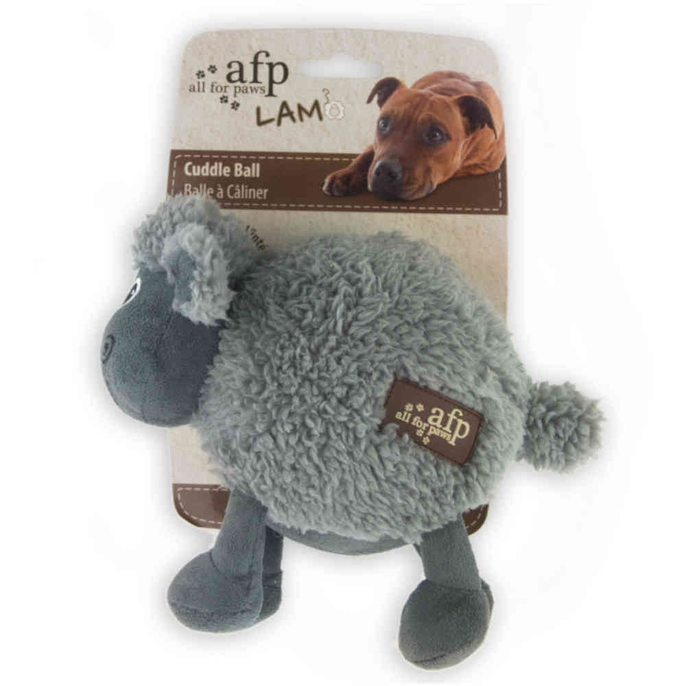 Cuddle Ball Farm Sheep Dog Toy (15 x 15cm)
