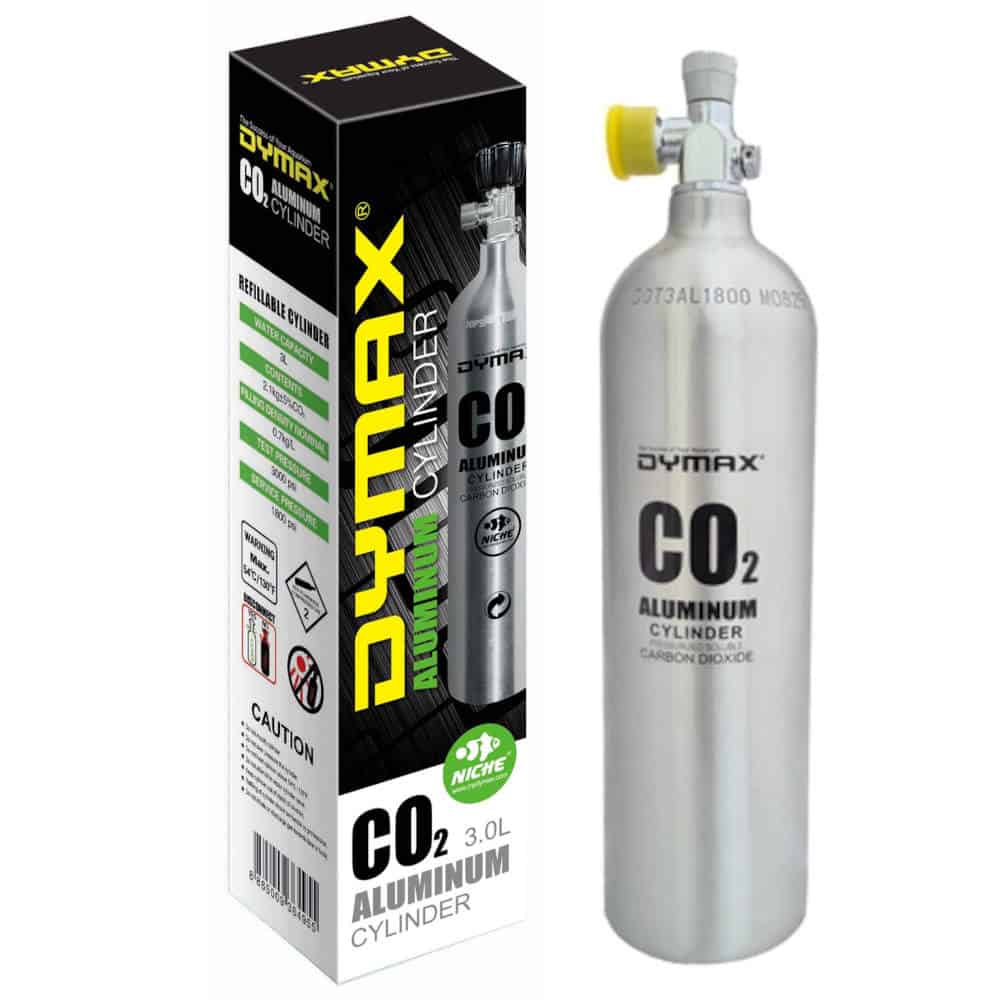 Dymax CO2 Aluminium Cylinder 3L - Empty
