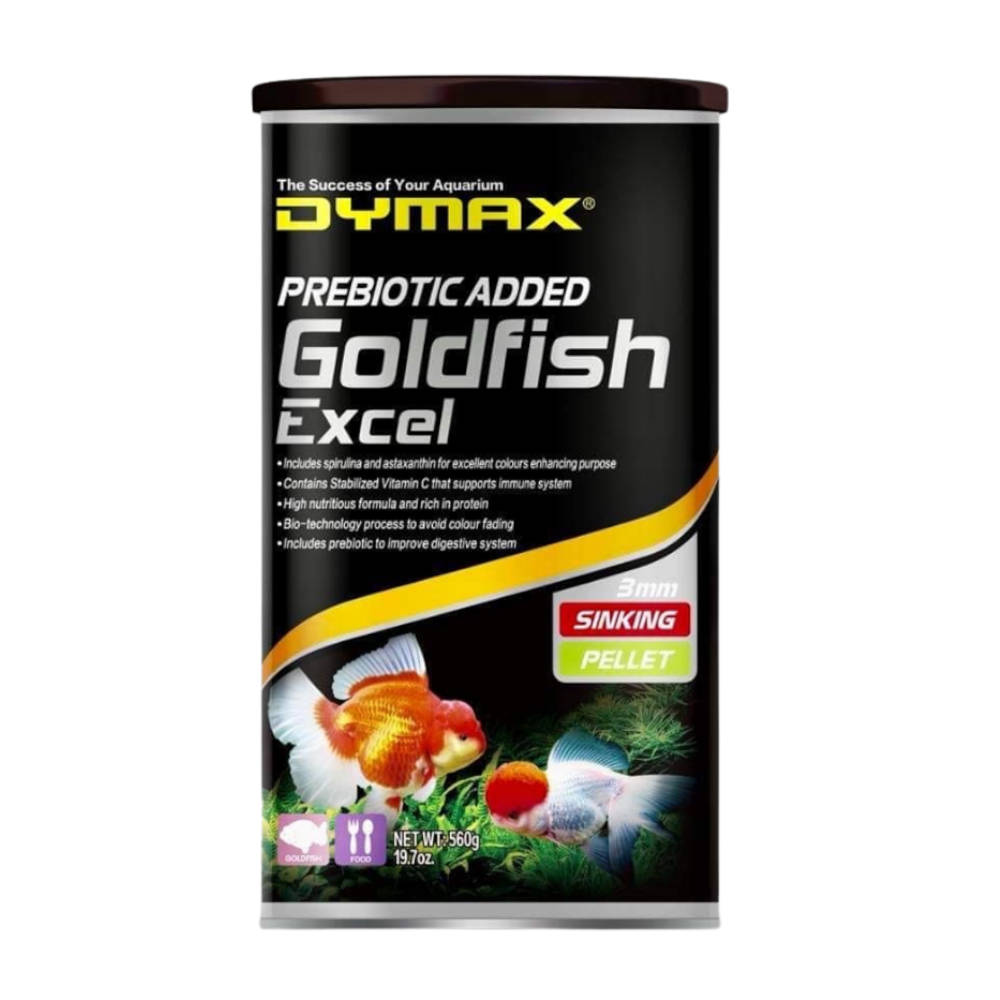 Dymax Goldfish Excel Sinking Pellets 560G