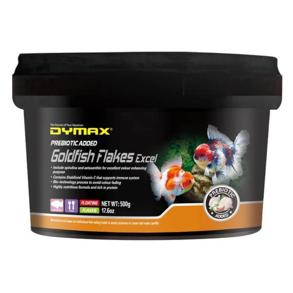 Dymax Goldfish Flakes Excel Floating 500G