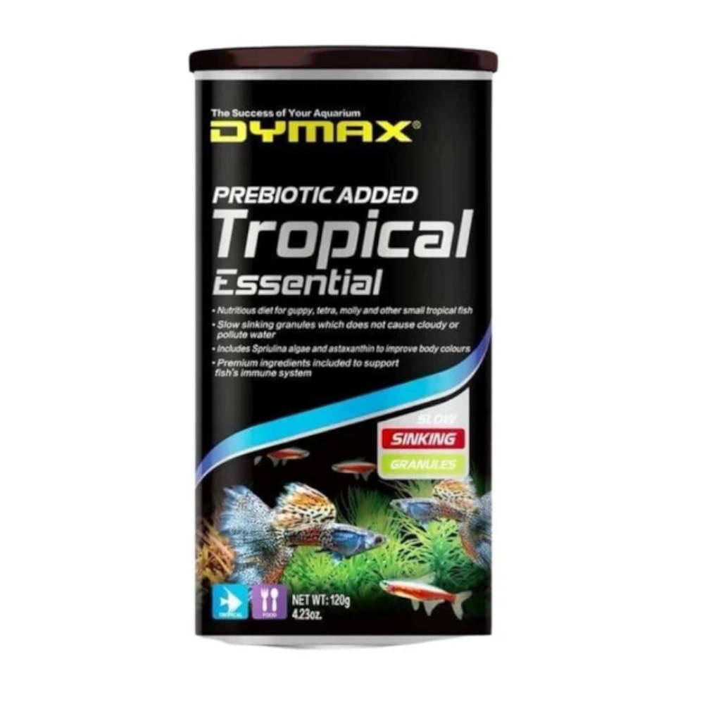 Dymax Tropical Essential Slow Sinking Granules 120G