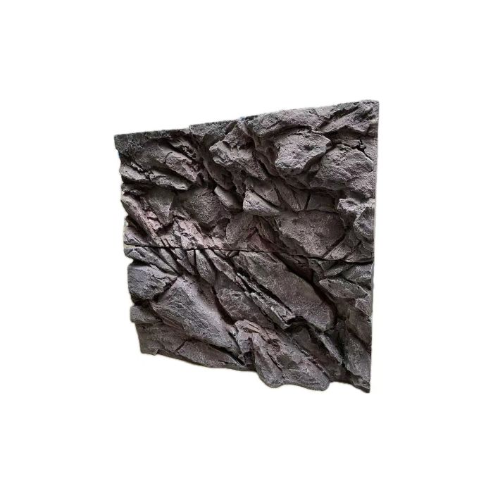 Eco Tech Background Shale Rock Grey 88.3 x 15 x 86cm (2 pieces)