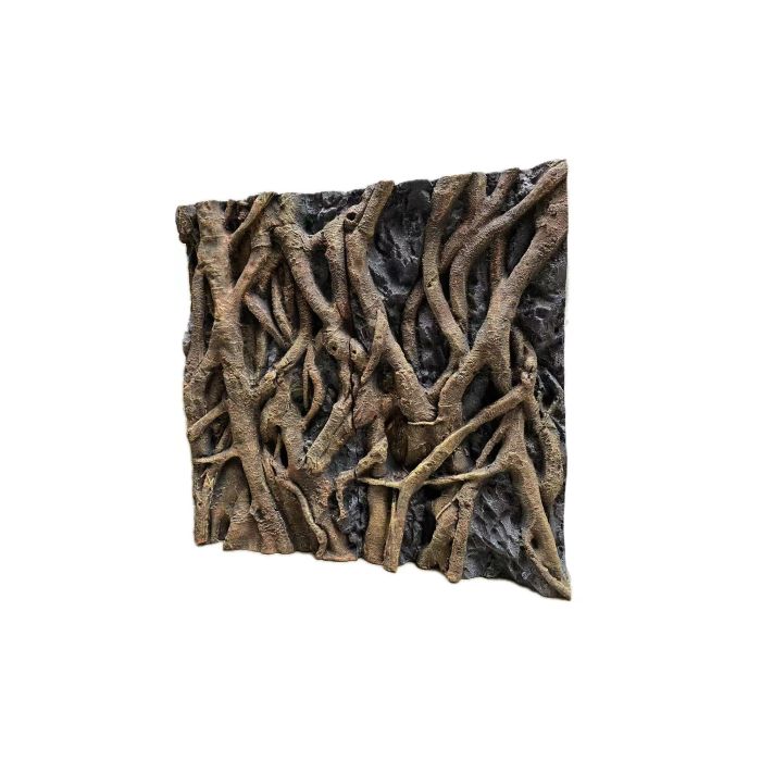 Eco Tech Background Twisted Roots 88.3 x 15 x 86cm (2 pieces)