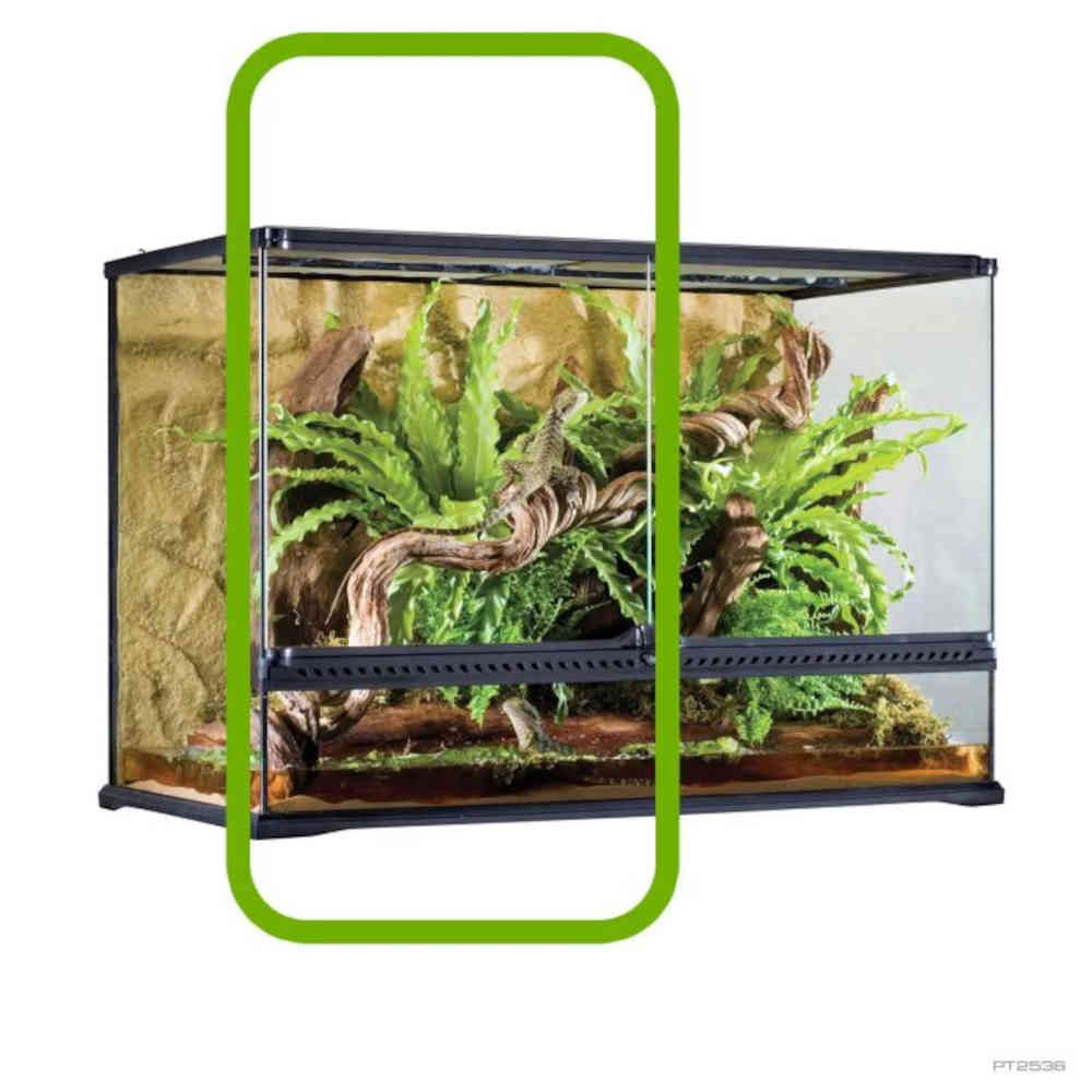 ExoTerraAllGlassLargeTallTerrariumLeftHandDoorOnly