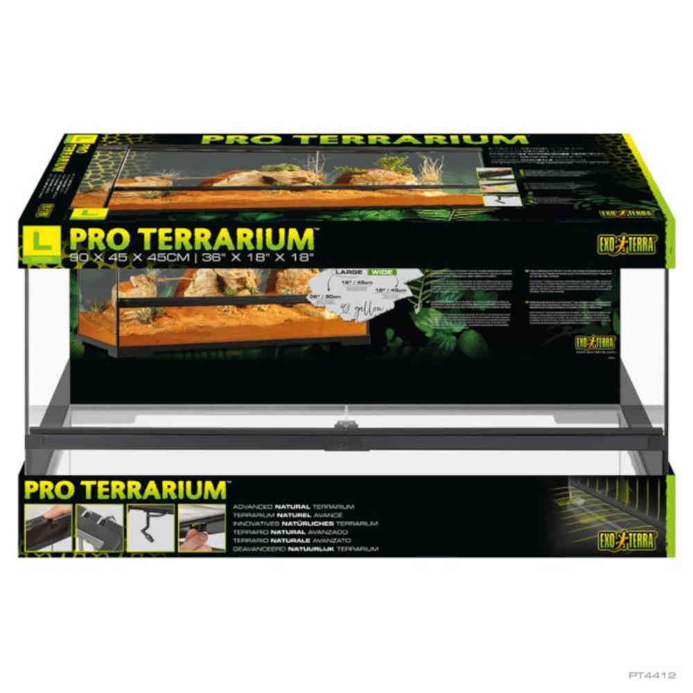 ExoTerraProTerrariumLargeWide90x45x45cm