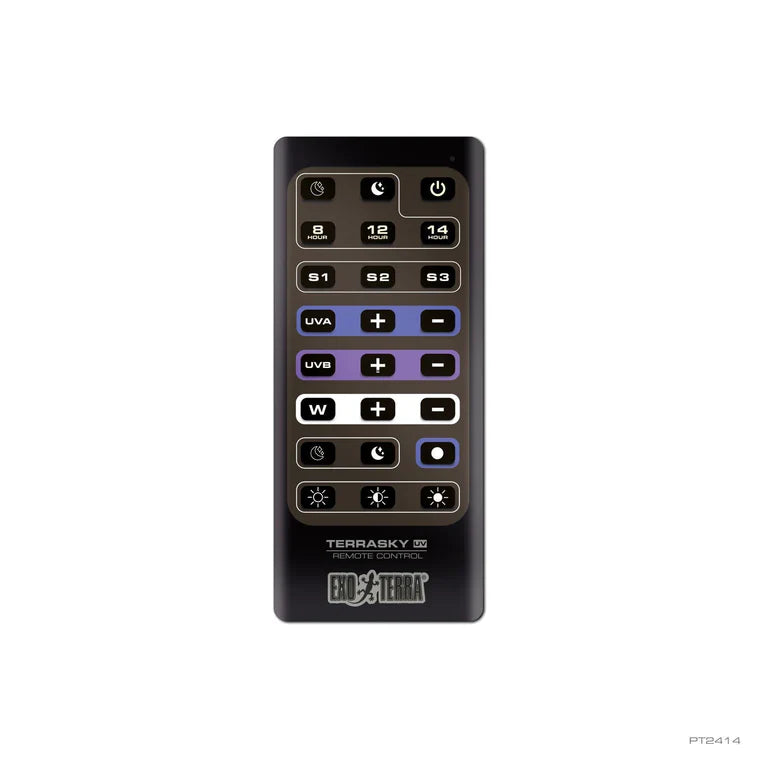 Exo Terra Terrasky LED UVB Terrarium Light Remote