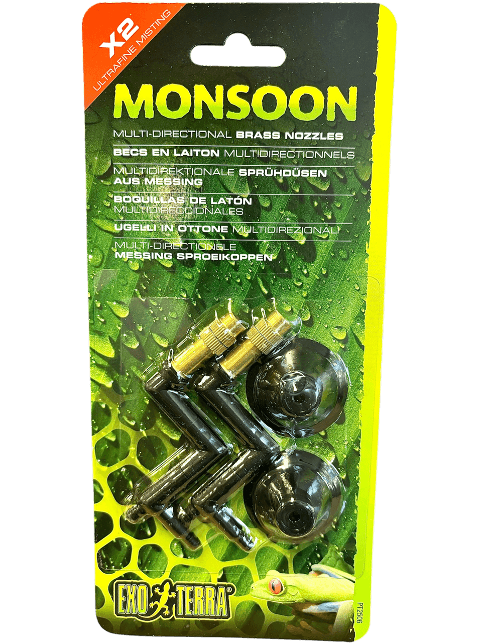 Exo Terra Brass Nozzle Monsoon Nano Mist System
