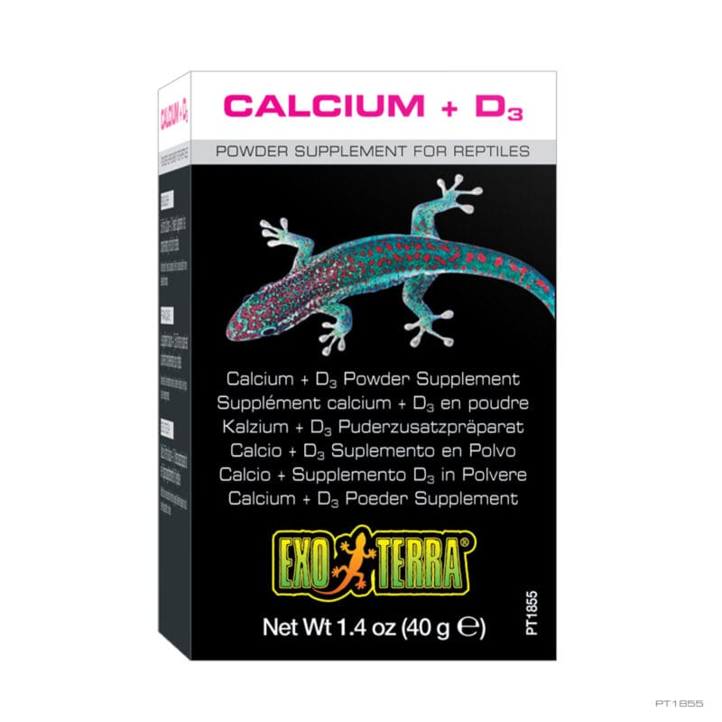 Exo Terra Calcium + D3 Powder 40G