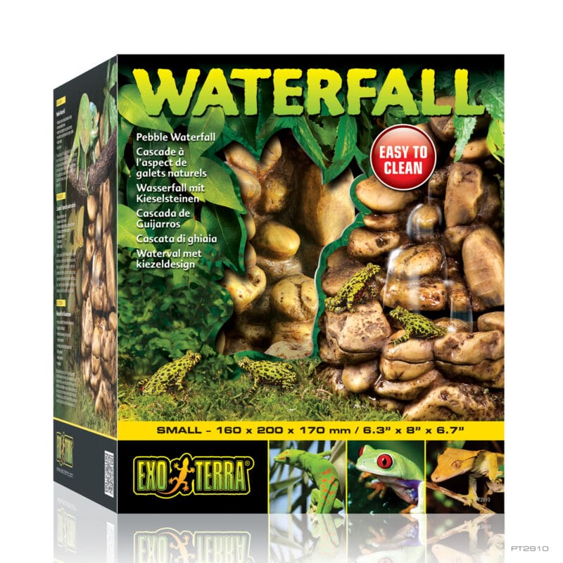 Exo Terra Pebble Waterfall Unit (includes Pump) Small