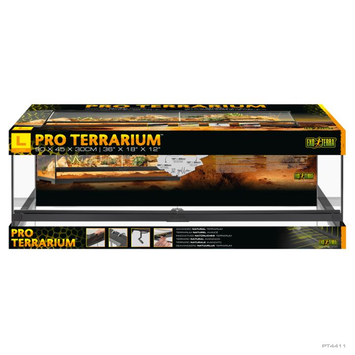 Exo Terra Pro Terrarium Large / Low 90 x 45 x 30cm