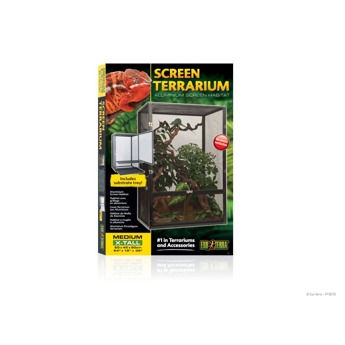 Exo Terra Screen Terrarium Medium/Tall 60 x 45 x 90cm