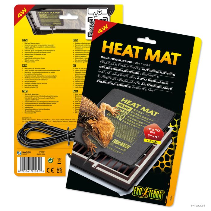 Exo Terra Self Regulating Heat Mat 18x10cm 4w