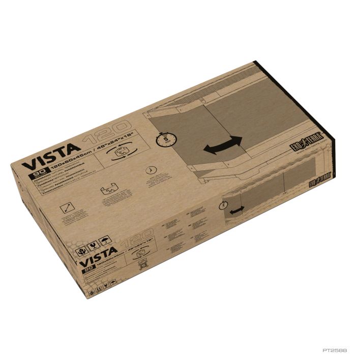 Exo Terra Vista Glass Terrarium 120 x 60 x 45cm (5mm Glass)