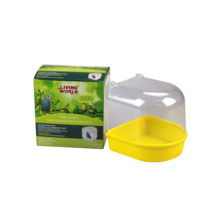 Living World Outside Bird Bath Large